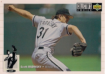 1994 Collector's Choice #235 Scott Radinsky Front