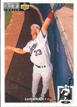 1994 Collector's Choice #286 Larry Walker Front
