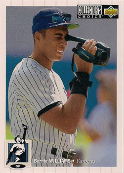 1994 Collector's Choice #298 Bernie Williams Front