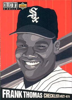 1994 Collector's Choice #327 Frank Thomas Front