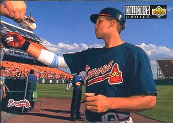 1994 Collector's Choice #332 David Justice Front