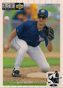 1994 Collector's Choice #379 Kevin Seitzer Front