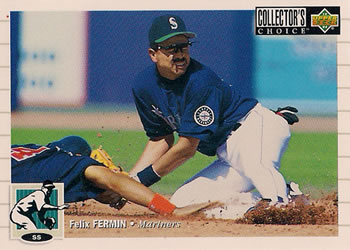 1994 Collector's Choice #387 Felix Fermin Front