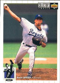 1994 Collector's Choice #390 Kevin Appier Front