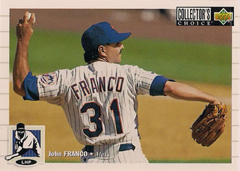 1994 Collector's Choice #414 John Franco Front