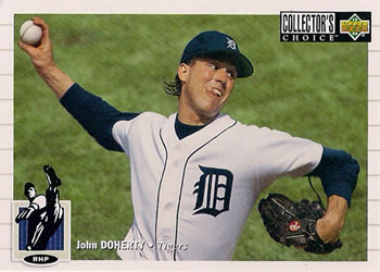 1994 Collector's Choice #442 John Doherty Front
