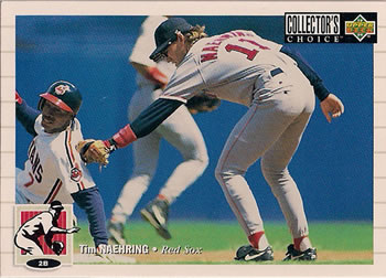 1994 Collector's Choice #452 Tim Naehring Front