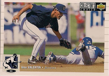 1994 Collector's Choice #477 Jose Valentin Front