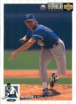1994 Collector's Choice #512 Al Leiter Front