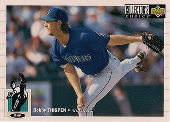 1994 Collector's Choice #516 Bobby Thigpen Front