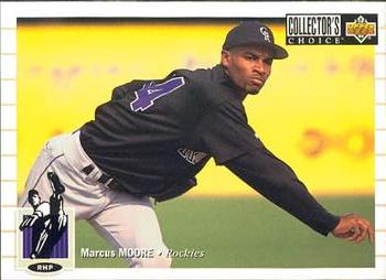 1994 Collector's Choice #536 Marcus Moore Front