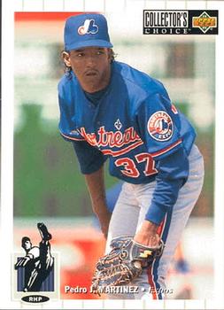 1994 Collector's Choice #588 Pedro J. Martinez Front