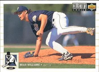 1994 Collector's Choice #599 Mitch Williams Front