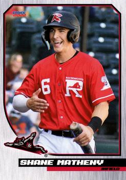2022 Choice Richmond Flying Squirrels #NNO Shane Matheny Front