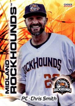 2022 Choice Midland RockHounds #34 Chris Smith Front