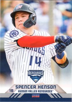2022 Choice Hudson Valley Renegades #13 Spencer Henson Front