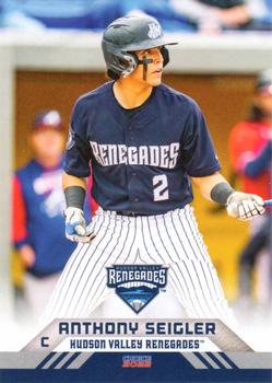 2022 Choice Hudson Valley Renegades #27 Anthony Seigler Front