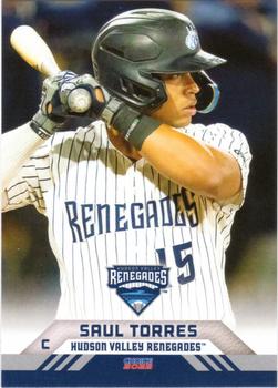 2022 Choice Hudson Valley Renegades #32 Saul Torres Front
