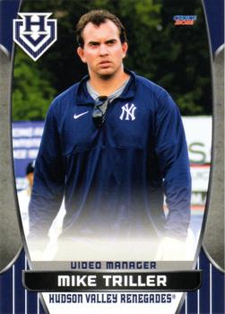 2021 Choice Hudson Valley Renegades #40 Mike Triller Front