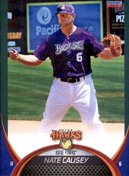 2015 Choice Boise Hawks #21 Nate Causey Front