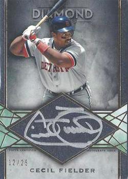 2022 Topps Diamond Icons - Silver Ink Autographs #SI-CF Cecil Fielder Front