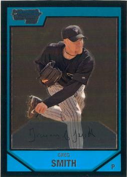 2007 Bowman - Chrome Prospects #BC85 Greg Smith Front