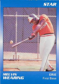 1989 Star Erie Orioles - Platinum #25 Melvin Wearing Front