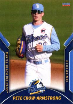 2022 Choice Myrtle Beach Pelicans #03 Pete Crow-Armstrong Front