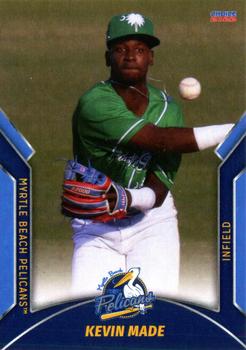 2022 Choice Myrtle Beach Pelicans #12 Kevin Made Front