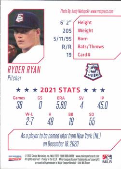 2022 Choice Round Rock Express #19 Ryder Ryan Back