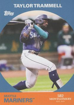 2022 Topps 582 Montgomery Club Set 5 #6 Taylor Trammell Front