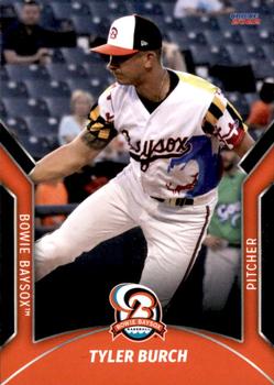 2022 Choice Bowie Baysox #01 Tyler Burch Front