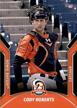 2022 Choice Bowie Baysox #24 Cody Roberts Front