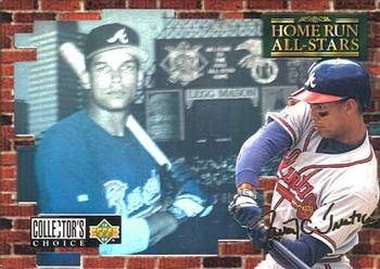 1994 Collector's Choice - Home Run All-Stars #HA7 David Justice Front