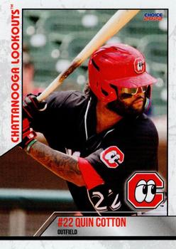 2022 Choice Chattanooga Lookouts #5 Quin Cotton Front
