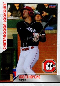 2022 Choice Chattanooga Lookouts #12 TJ Hopkins Front