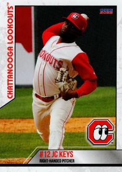 2022 Choice Chattanooga Lookouts #16 JC Keys Front