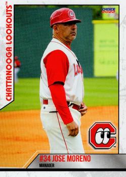 2022 Choice Chattanooga Lookouts #32 Jose Moreno Front