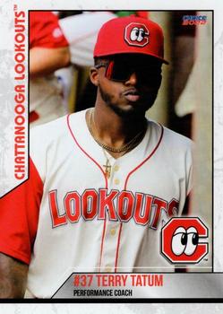 2022 Choice Chattanooga Lookouts #36 Terry Tatum Front