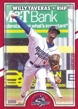 2022 Choice Binghamton Rumble Ponies #22 Willy Taveras Front