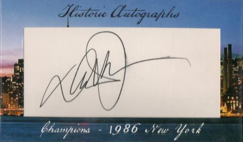 2012 Historic Autographs Champions New York City #NNO Davey Johnson Front