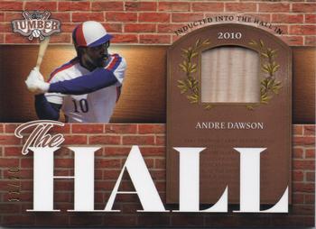 2022 Leaf Lumber - The Hall Relics Bronze #TH-01 Andre Dawson Front