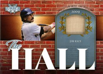 2022 Leaf Lumber - The Hall Relics Platinum #TH-24 Jim Rice Front