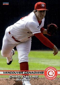 2022 Choice Vancouver Canadians #09 Chad Dallas Front