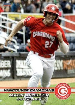 2022 Choice Vancouver Canadians #20 Mack Mueller Front