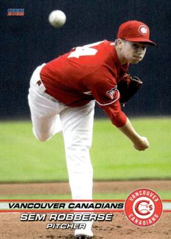 2022 Choice Vancouver Canadians #24 Sem Robberse Front