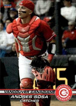 2022 Choice Vancouver Canadians #29 Andres Sosa Front