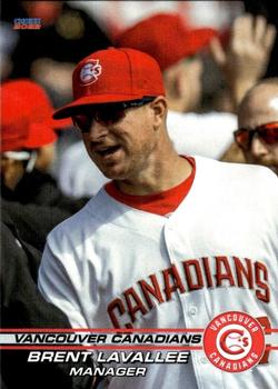 2022 Choice Vancouver Canadians #33 Brent Lavallee Front