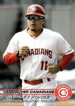 2022 Choice Vancouver Canadians #36 Ashley Ponce Front