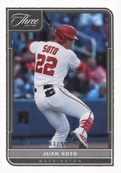 2022 Panini Three and Two #69 Juan Soto Front